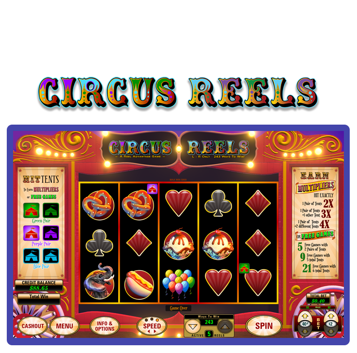 Circus Reels screen shot
