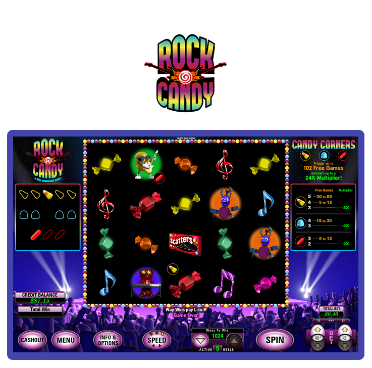 Rock Candy Reels screen shot